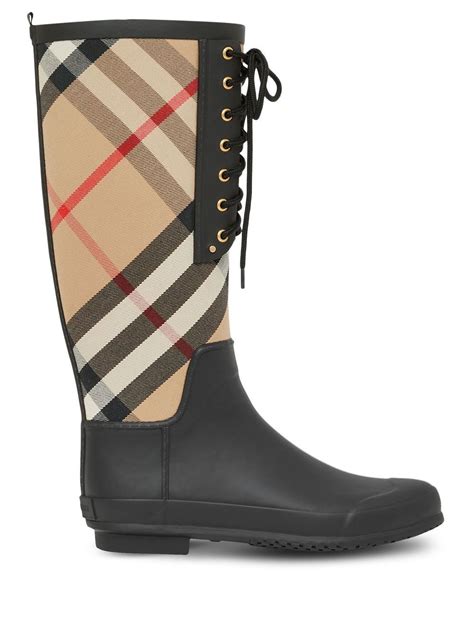 burberry quilted riding boots|Burberry rain boots on sale.